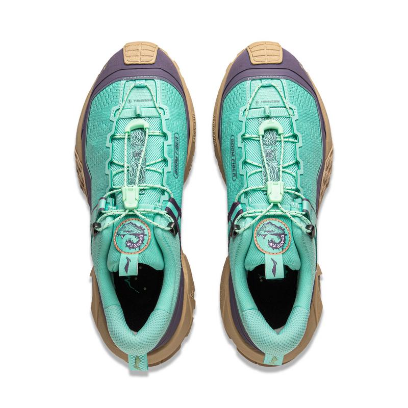 Li Ning Xingchuan Pro Comfortable Outdoor Sports Fashion Versatile Shock Absorbing Non-Slip Wear-Resistant Low-Top Hiking Shoes AHTU017-13