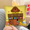 pc Popular HHey DDuggee Animation Pillow Case Fashion Square Pillowcase Bedroom Sofa Room Ins Decoration Leisure