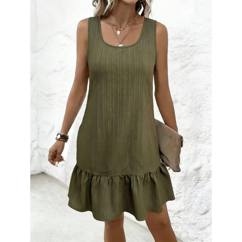 New Sleeveless Vest Dress Elegant Women