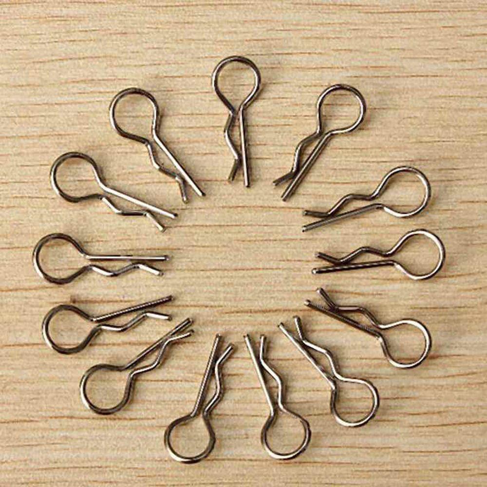 R-shaped Stainless Steel for HPI RC HSP Body Shell Bolt Clips Clip Pin 1/10 Model