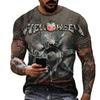 Rock Band Helloween 3D Print T-Shirts Men Women Casual Hip Hop Short Sleeve T Shirt Tops Y2K Harajuku