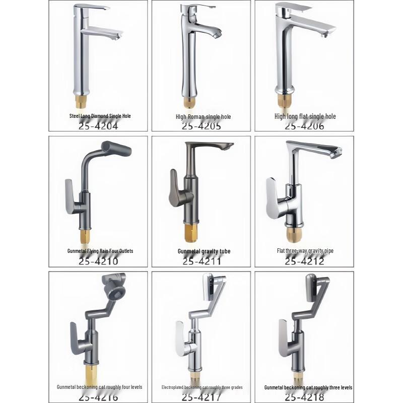 Minxi Stainless Steel Single Cold Basin Faucet