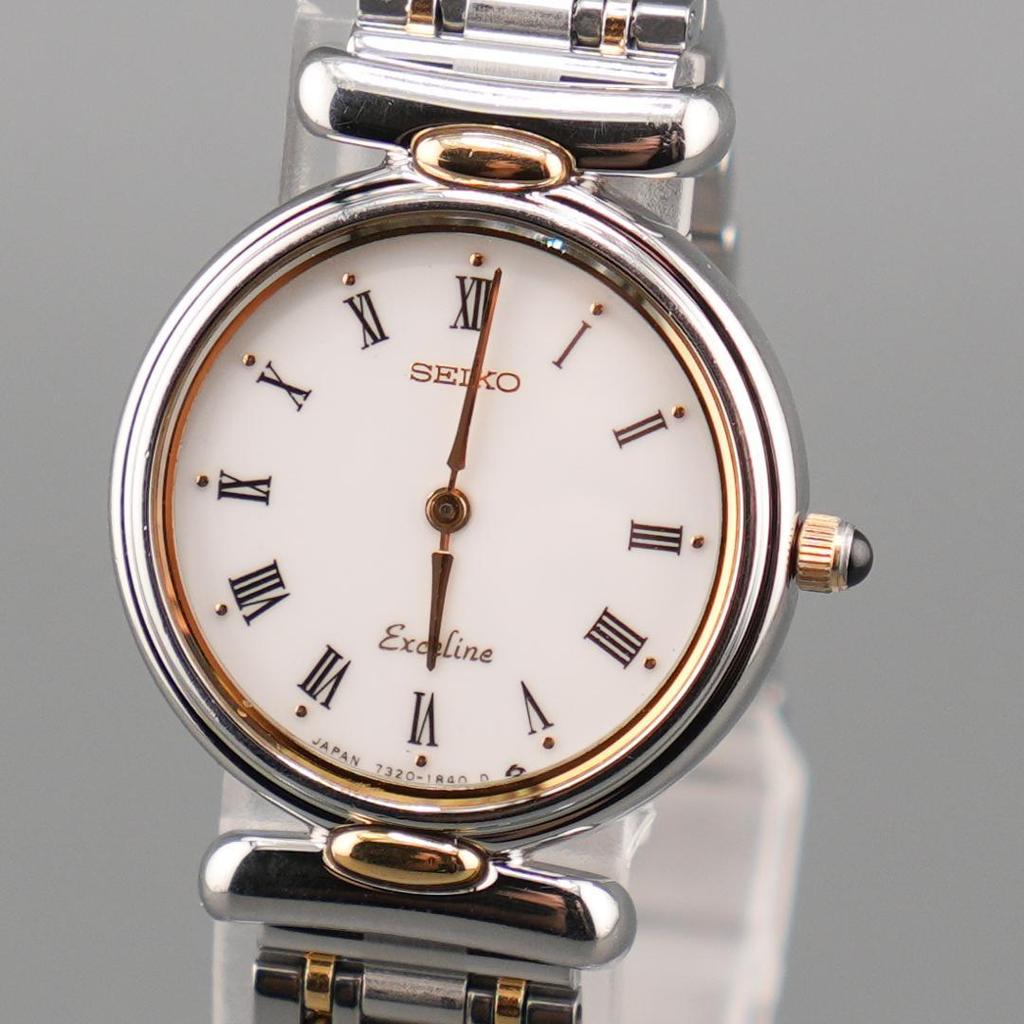 [USED] Working SEIKO Exceline Vintage Quartz Watch with Battery