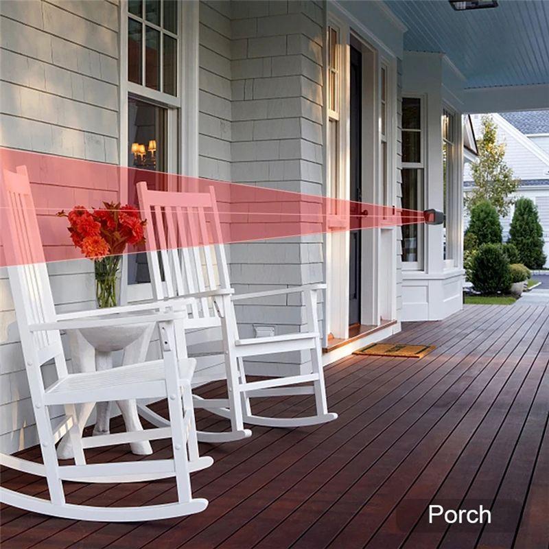 A25P Outdoor Waterproof Detector Weather Wifi Motion Sensor Remote APP Notifications For Alexa