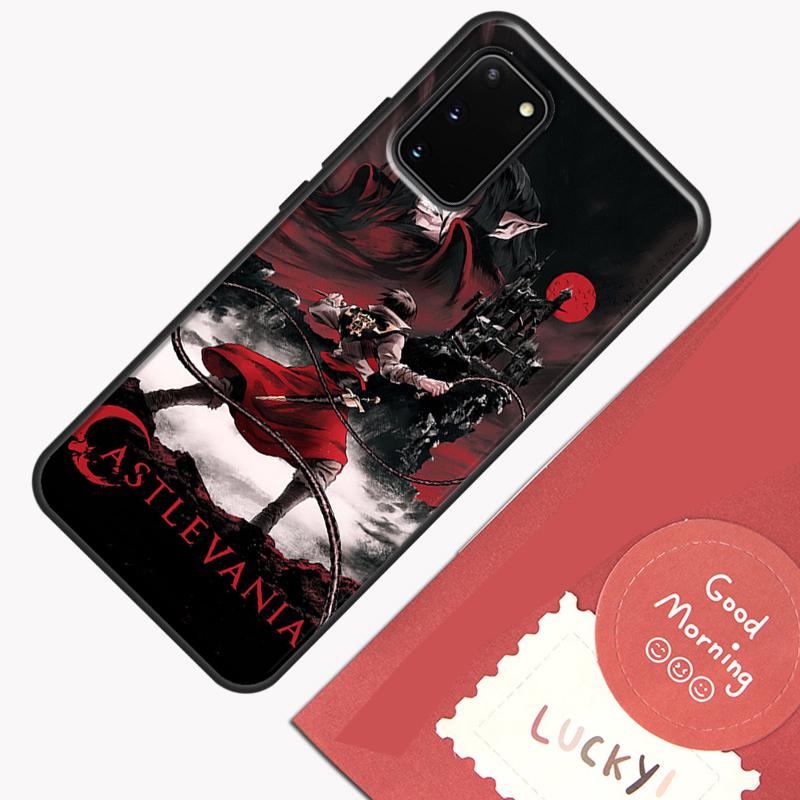 Castlevania Case For Samsung Galaxy S22 S21 S23 Ultra Note 20 S8 S9 S10 Note 10 Plus S20 FE Back Cover