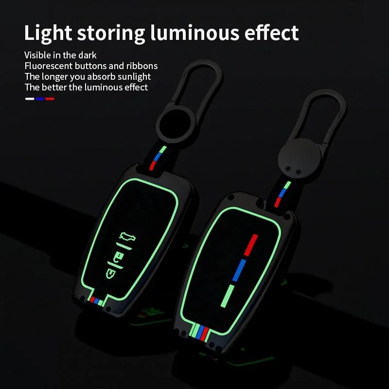 Zinc Alloy Smart Car Key Cover Car Key Case For Toyota CHR C-HR Prado WJSH7 Camry Avalon Prius Corolla RAV4 Avalon Car Accessories