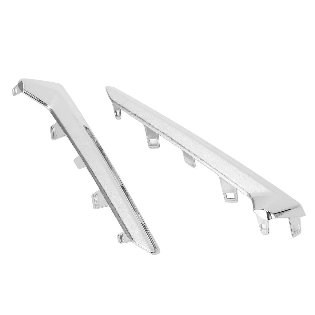 2 Pcs Front Fog Light Cover Trim 57708SG010 Chrome Bumper Fog Lamp Molding Trim Replacement for Subaru Forester 2015 to