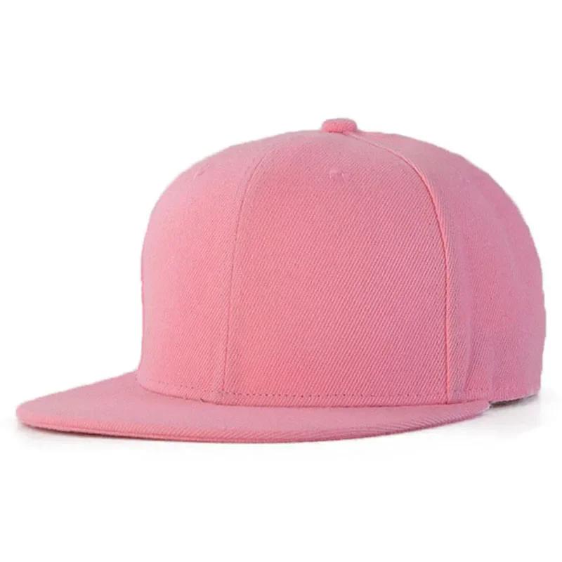 New  Cap Plain Adjustable Snapback Hat High Quality Adult Hip Hop Urban Street Style Baseball Cap Men Women Outdoor Leisure Baseball Hat