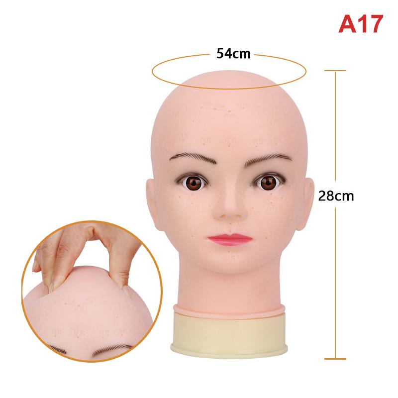 Hair Training Head Female Male Headdoll Mannequin Head Training Head For Wig Making Hairdresser Hairstylist Practice