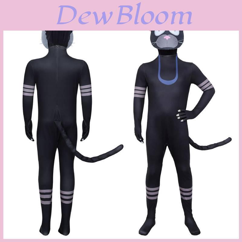 99 Nights In The Forest Black Cat Cosplay Suit For Kids And Adults With Polyester Fabric Halloween Costume