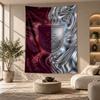 Decorative Tapestry,Burnley Football Printed Wall Art, Lightweight Wall Hanging For Bedroom Background