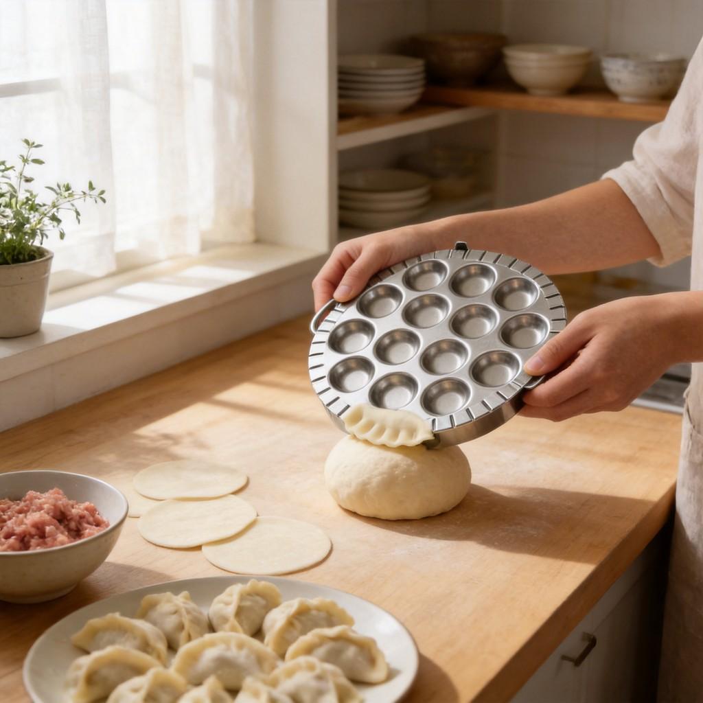 Italian Pasta And Dumpling Making Set With Wooden Tools For Home Kitchen Cooking