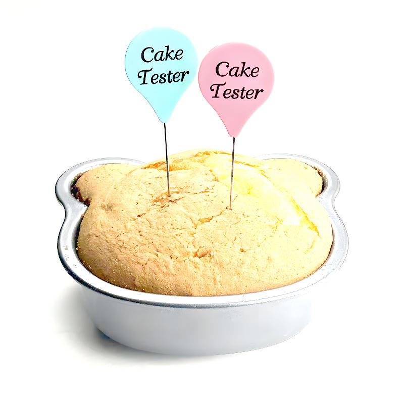 Testovací jehla na koláč Opakovaně použitelná nerezová jehla na testování koláčů Tyčinky na chléb Sušenky Muffin Palačinka Pečicí příslušenství