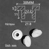 Nylon Wear-Resistant Insulating Step Washer Bolt Liner - Male-Female Screw Bushing