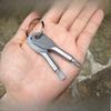 1pc Selection 2 Keys Stainless Keychain Pocket Tool Screwdriver Set