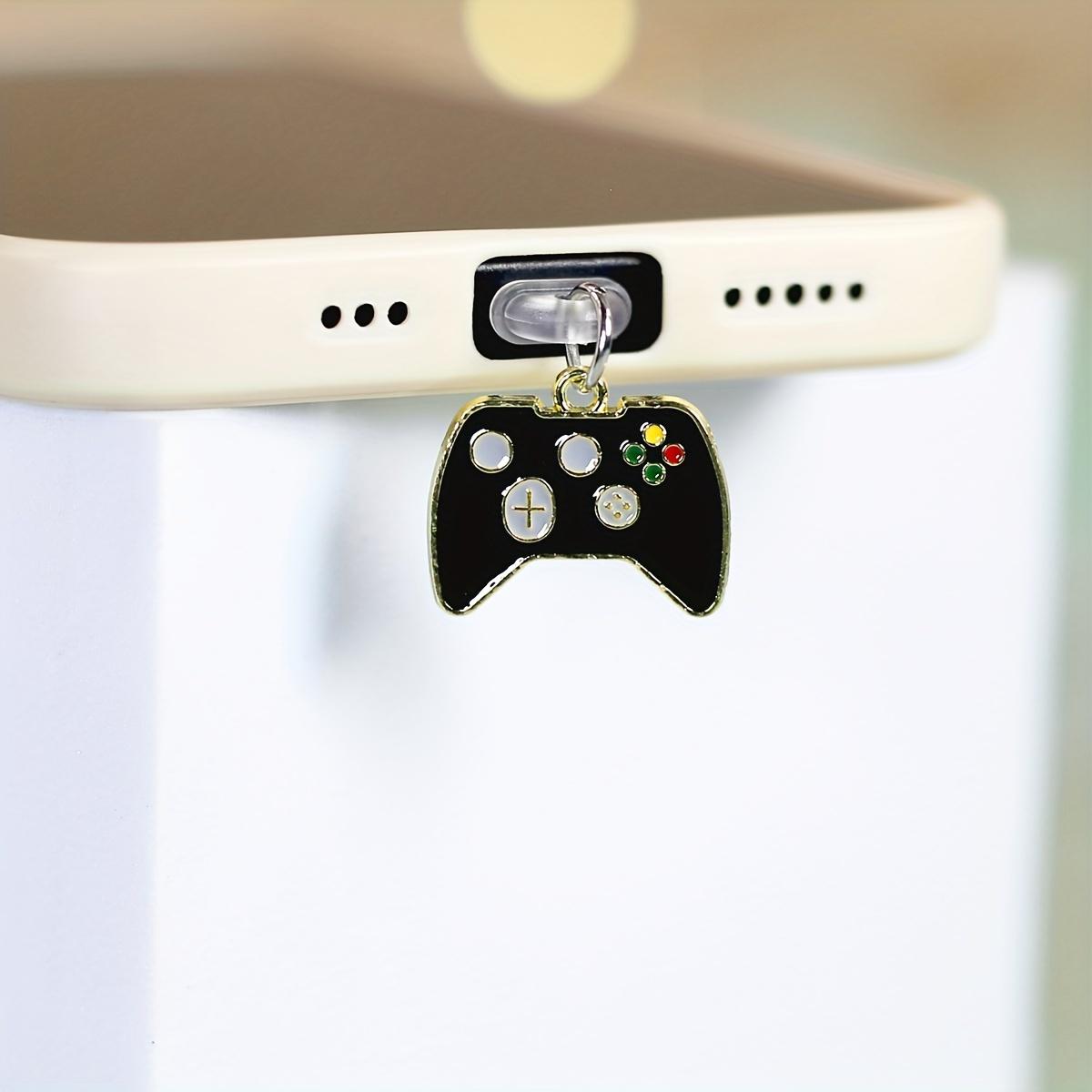 

Mobile Phone Dust Plug, Sturdy And Durable Alloy Accessory, Small Gift for Game Enthusiasts for iPhone5 -iPhone14