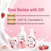 DOVE Sweet Strawberry & Oatmeal Milk Moisturizing Shower Gel