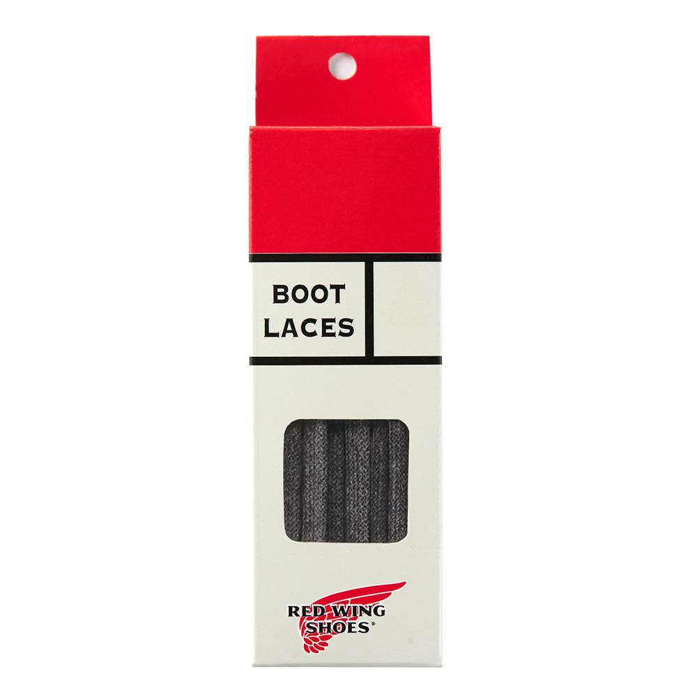 Redwing Flat Waxed Shoelaces - Black