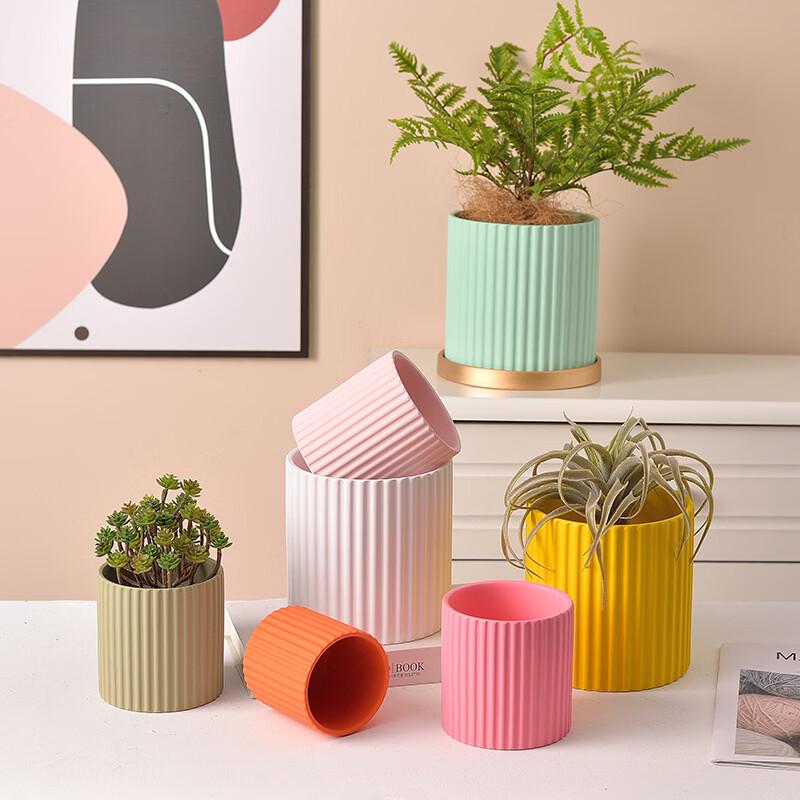 Nordic Minimalist Ceramic Flower Pot