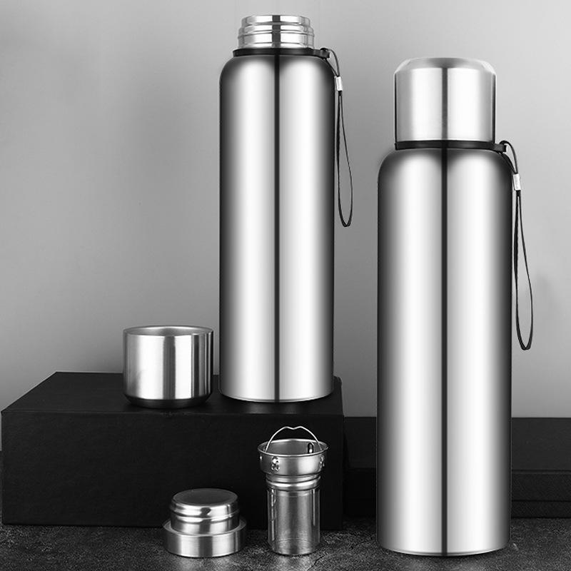 316 Stainless Steel Antibacterial Insulated Kettle: Men's Large Capacity Tea Cup