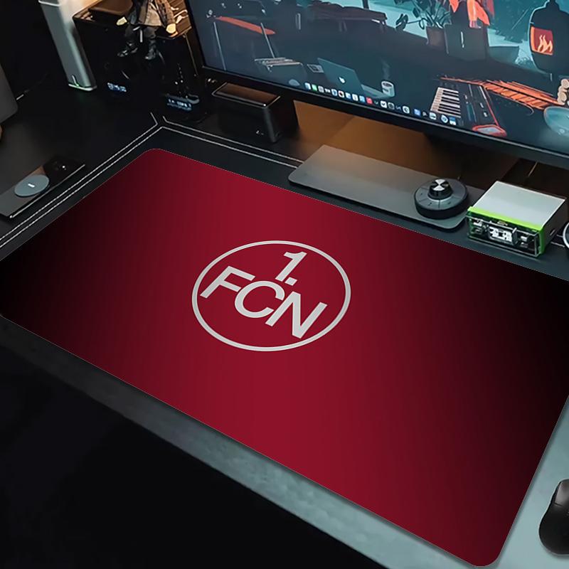 Tapis de souris Couleur 1.FC Nürnberg Coussin de table de jeu Grand Antidérapant Ordinateur portable Tablette Grande Sourispad XXL Tapis Mini PC Tapis de jeu Avec bordure bloquée