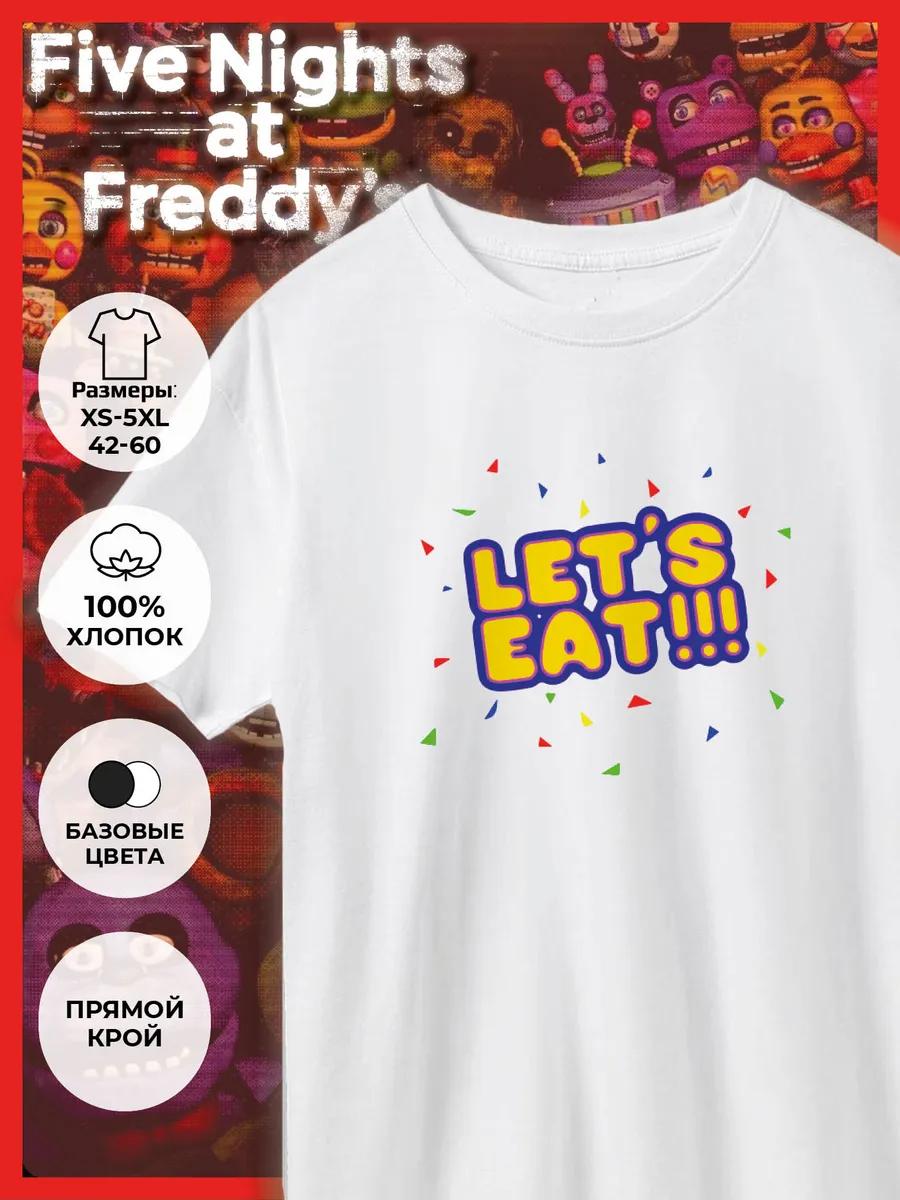 Printed T-shirt -Five Nights at Freddy s - Let s eat! XL