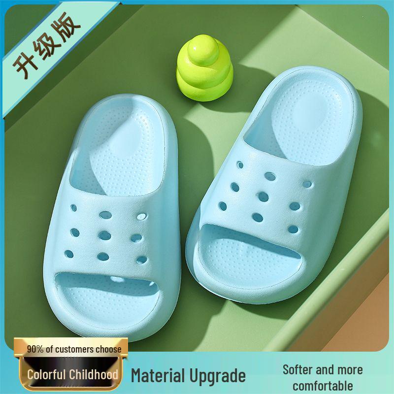 Summer Non-slip Slippers for Kids: Boys & Girls Indoor Bathroom Shoes, Baby & Parent-Child Matching.