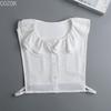 Girls Bowknots Lapel Shirt Detachable Collar Autumn Sweater Blouse Women Fake Collar Girls Removable Shirt Neck False Collar