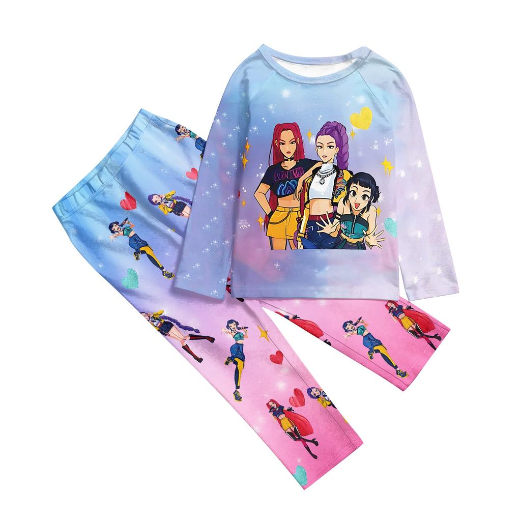 Family Matching Sets Pajamas, Loungewear Outfits,Family Matching Long Sleeve Tops+Pants Set