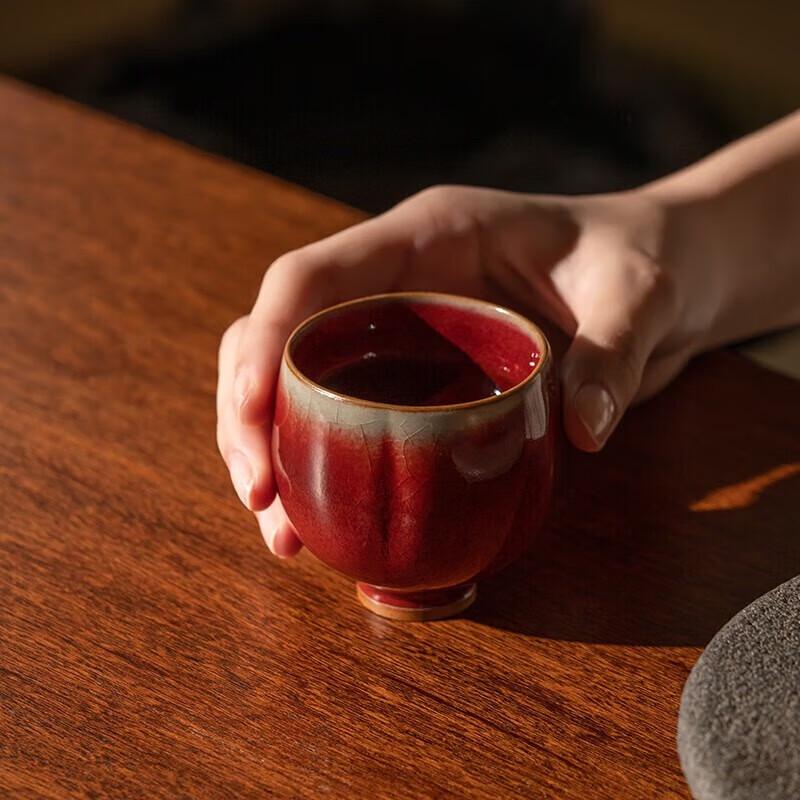 Edenus Kung Fu Stoneware Tea Cup with Metal Filter