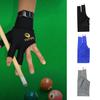 Rutschfester Drei-Finger-Handschuh Elastischer Billard-Trainingshandschuh Billardhandschuh Billardzubehör
