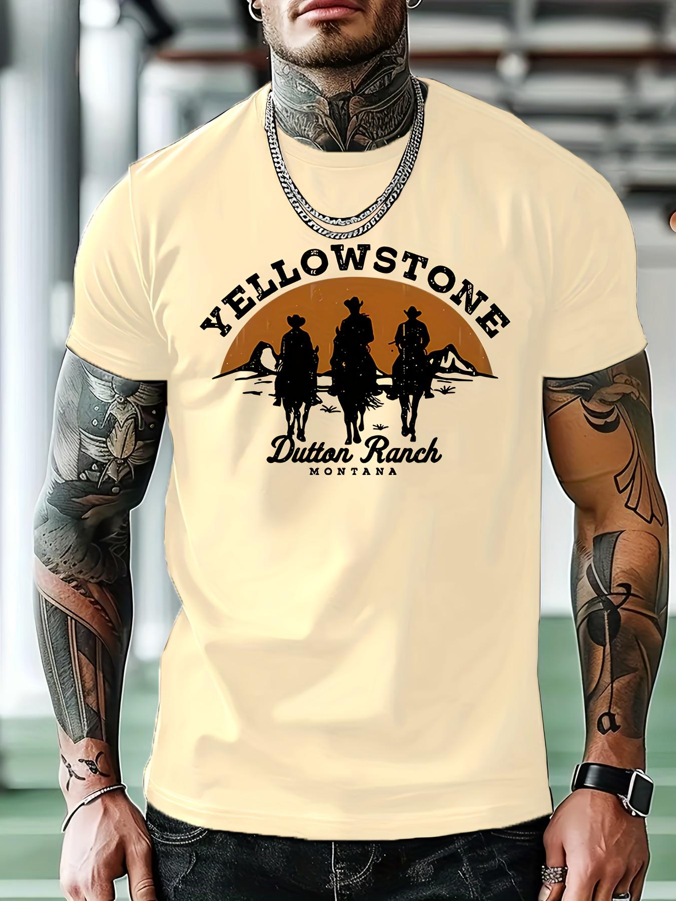 Comfortable Short-Sleeve Round Neck T-shirt XL