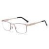 Stainless Steel Men Business Reading Glasses for Reader Women Unisex Presbyopia Optical Eyeglasses +1.0 1.5 2.0 2.5 3.0 3.5 4.0