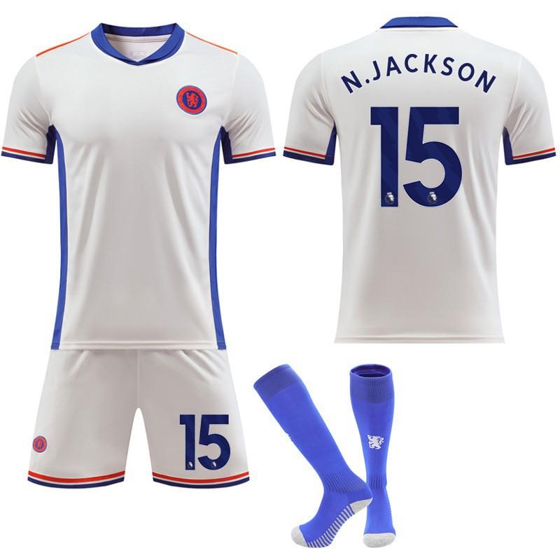2425 Chelsea Away Football Jersey Kit No. 20 Palmer 8 Enzo 19 Sancho Sportswear Adult