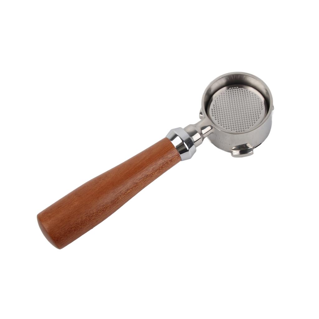 51mm Bottomless Portafilter Zinc Alloy Coffee Filter Holder for DELONGHI ECP3420 Coffee Machine