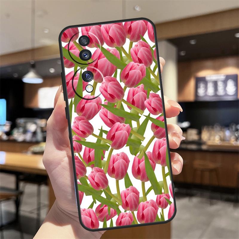 

Цветы Тюльпаны Весенний Чехол Для Honor Magic 5 6 7 8 Pro Honor 200 400 50 70 90 Lite X8b X8c X9b X9c X9d Win RT Чехол Honor X9d