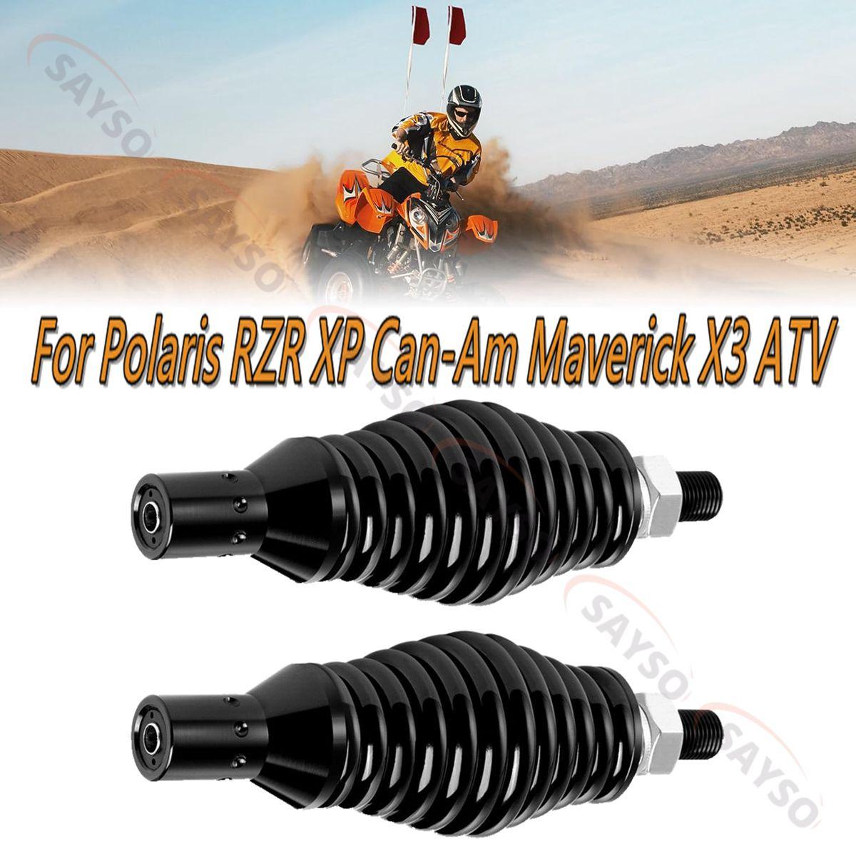 

UTV Whip Lights Spring LED Mounting Base Quick Release Flag Mount Bracket For Polaris RZR XP Can-Am Maverick X3 ATV Boat Offroad