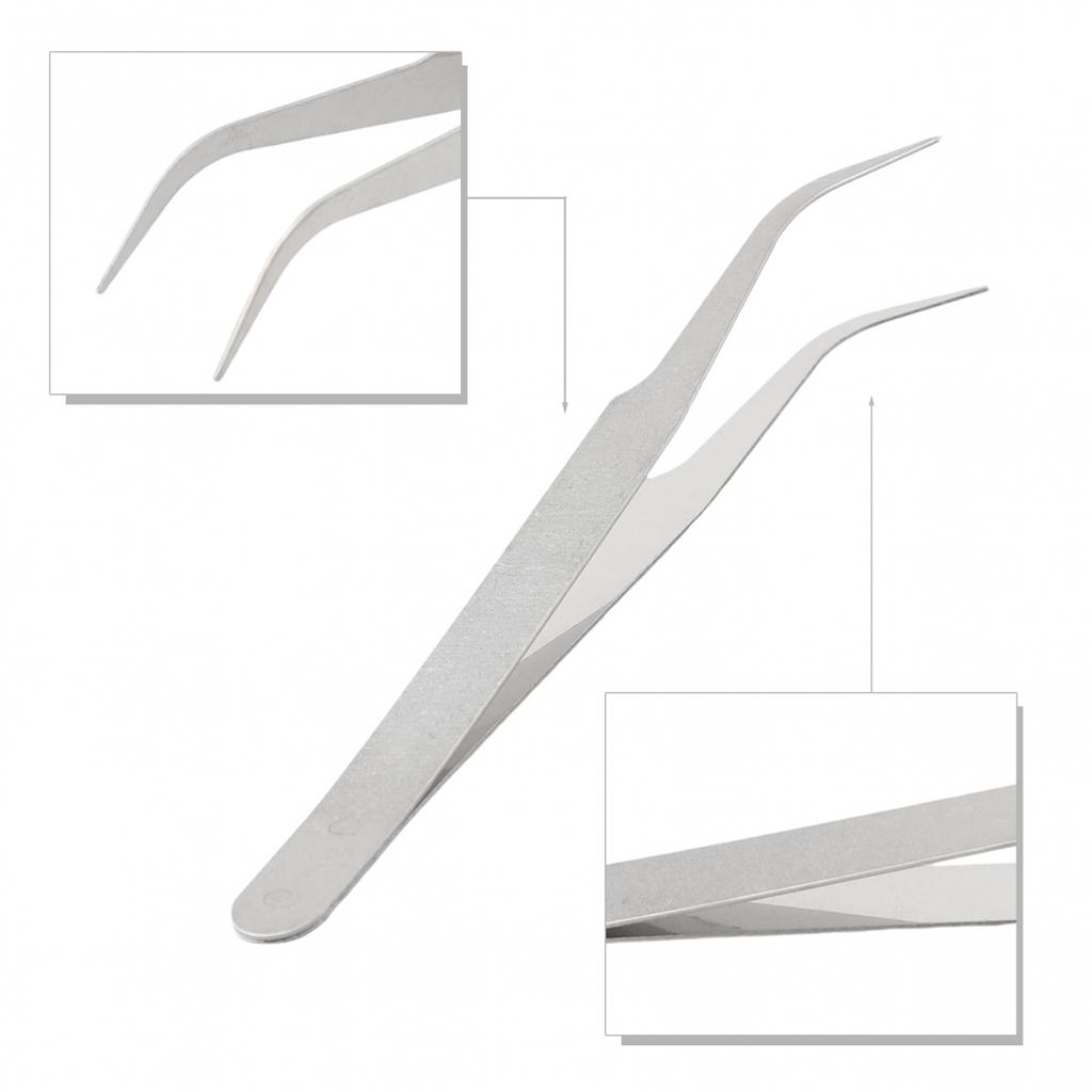Handmade Tweezers Stainless Steel Tweezers Watch Repair Tools