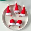 Red Barrette Red Christmas Hat Hairpin Santa Claus Christmas Headband  Christmas Costume Dress Up