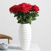 10piece Realistic Artificial Flowers For Home Decoration - Vivid Roses Complement Any Space Artificial Flowers In Vase