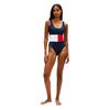 Tommy Hilfiger Womens/Ladies Logo Colour Block One Piece Swimsuit