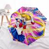 1pc Sailor Moon Umbrella, Sun Protection, And UV Shielding. It Has Eight Sturdy Ribs for Outdoor Use And Perfect As a Holiday Gift