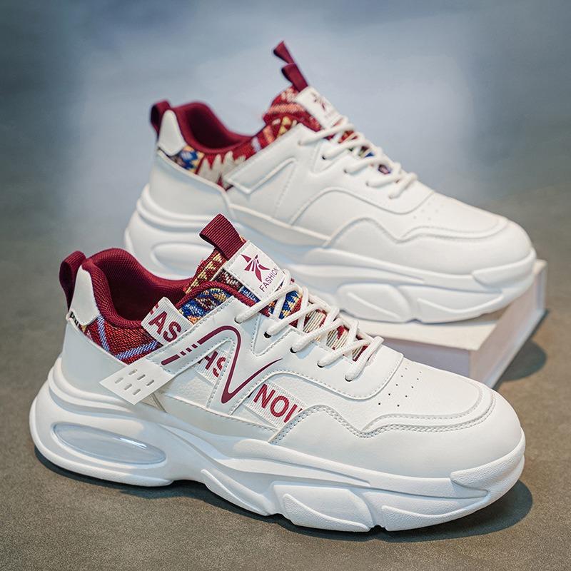 Spring Breathable Thick Sole Casual Running Dad Shoes For Men