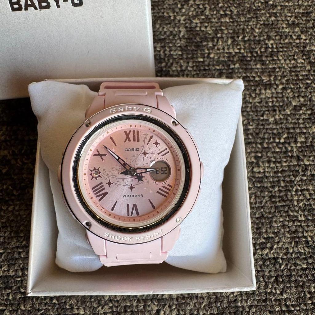 Used CASIO BABY-G BGA-150ST-4ADR Pink