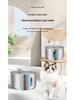 Simulated Faucet Pet Fountain with Automatic Circulation & Multi-Stage Filtration, Stainless Steel Design