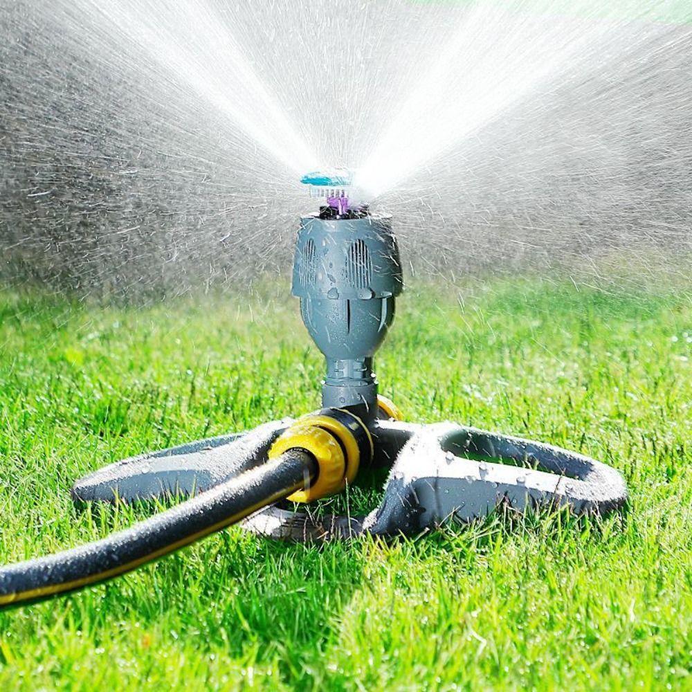 Plastic 360° Automatic Rotating Sprinkler Universal Watering Sprinkler  Agriculture