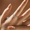 925 Sterling Silver Elegant Sweet Sugar Finger Rings For Women Yellow Clear Dazzling Cubic Zirconia Rings Fine Jewelry
