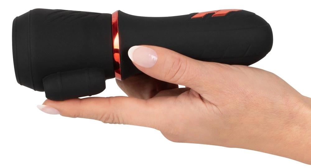 Rebel - Masturbator with 2 Motors and 10 Vibration Modes 17 Cm