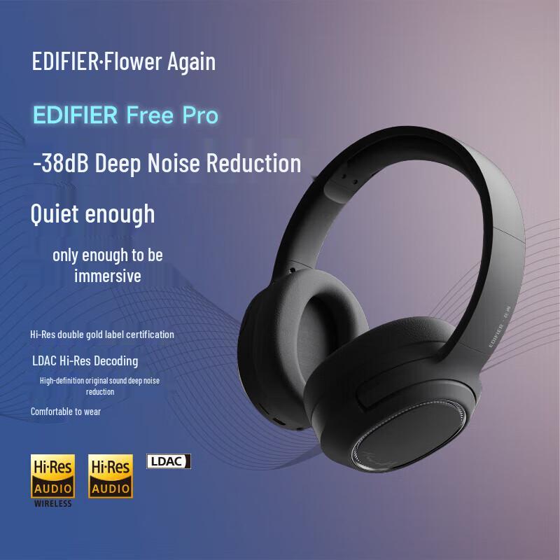 Edifier Free Pro Active Noise Cancelling Headphones