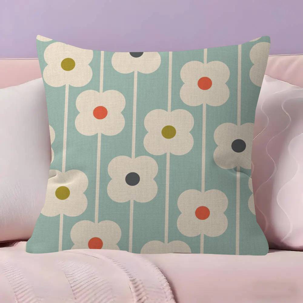 Classic Brand O-O-Orla Kiely Pillow Cover For Bedroom Room And Living Room Sofa Decorative Cushion Cover